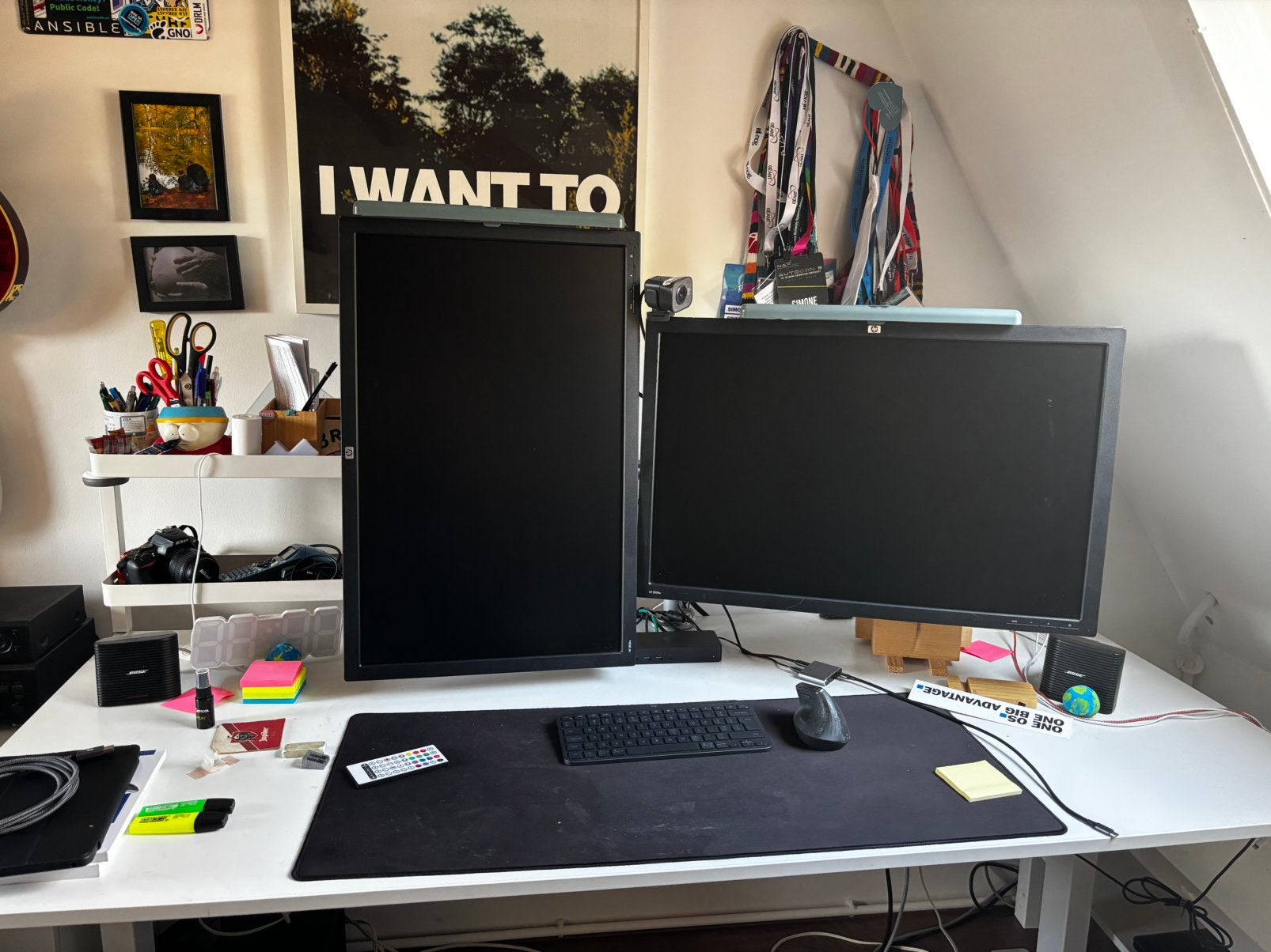 2 HP ZR30w 30” 2K monitors with arm, Ophalen, IPS, Zo goed als nieuw, Quad HD (2K)