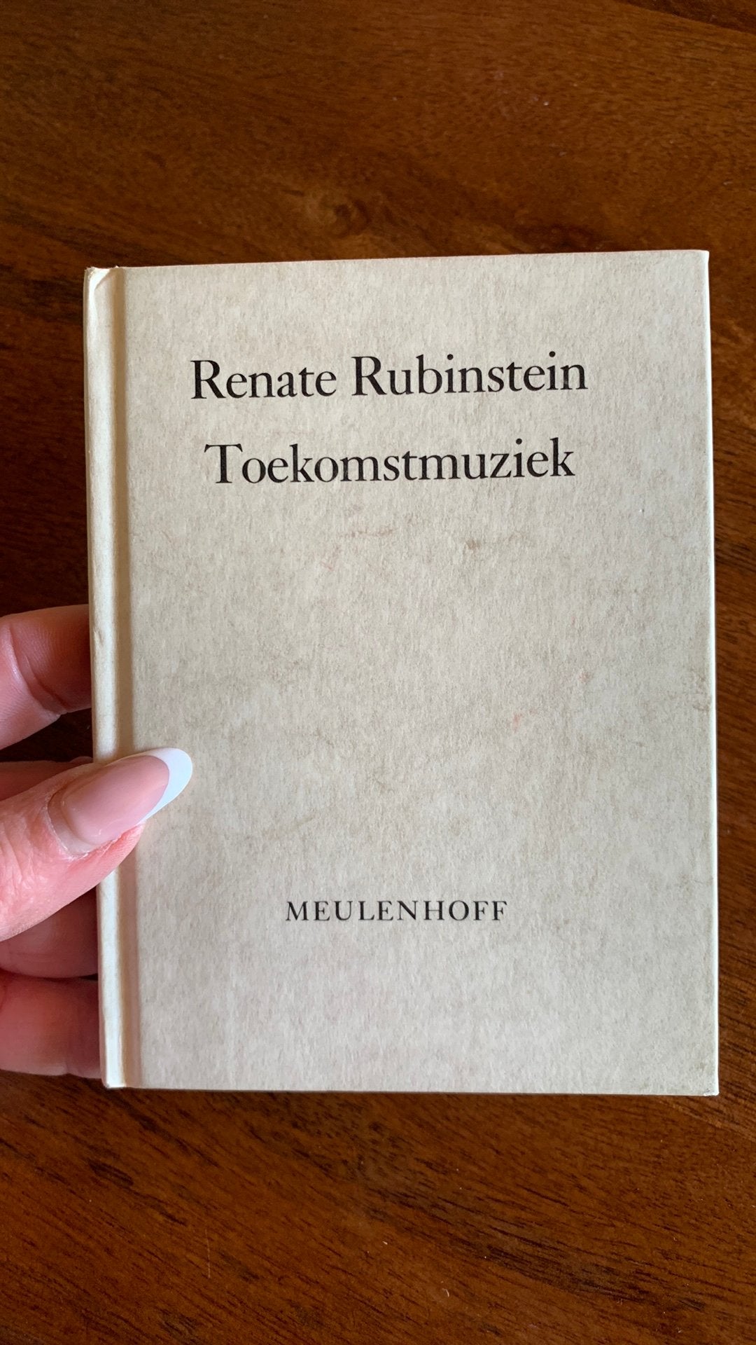 Toekomstmuziek - Renate Rubinstein (Meulenhoff), Ophalen of Verzenden, Gelezen, Nederland