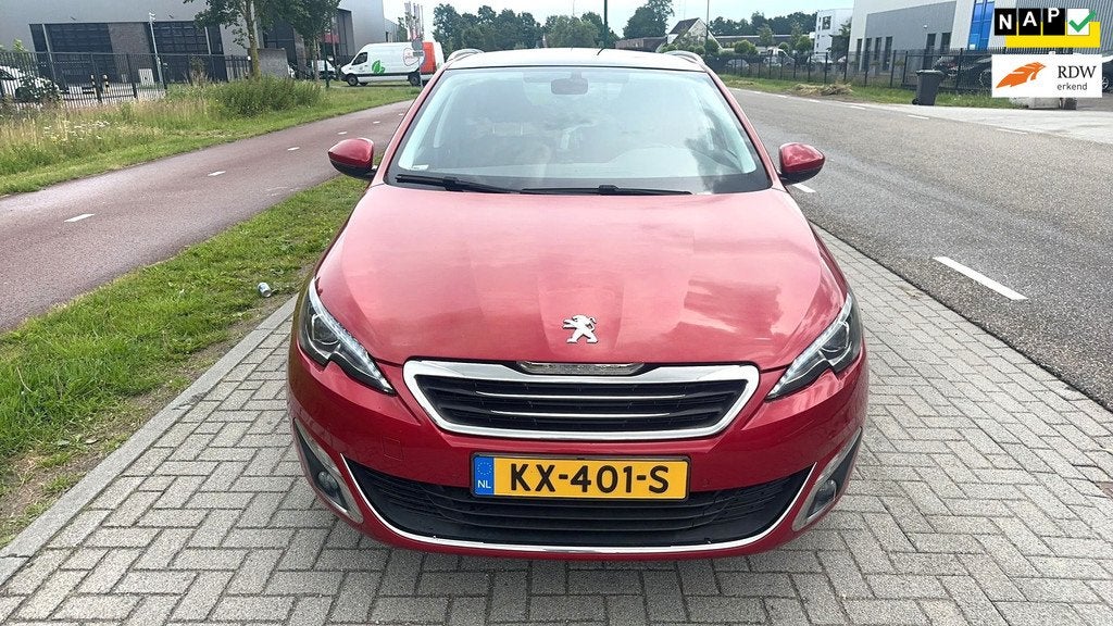 Peugeot 308 SW 1.2 PureTech Blue Lease Premium Navi Clima Cr, Voorwielaandrijving, Stof, Gebruikt, 1165 kg