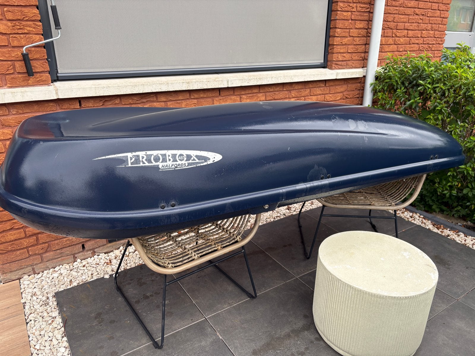 Nette Halfords Probox Skibox - L210 B70 H30, Auto diversen, Dakkoffers, Ophalen, Gebruikt