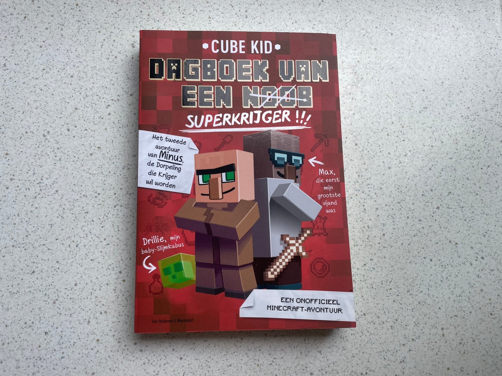 Minecraft dagboek van een noob superkrijger cube kid gamer, Boeken, Ophalen of Verzenden, Gelezen