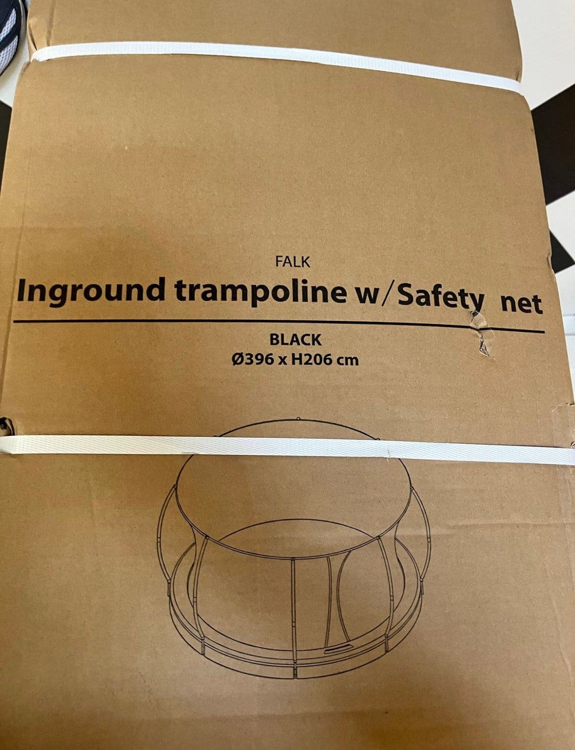 Trampoline NIEUW, Ophalen, Nieuw