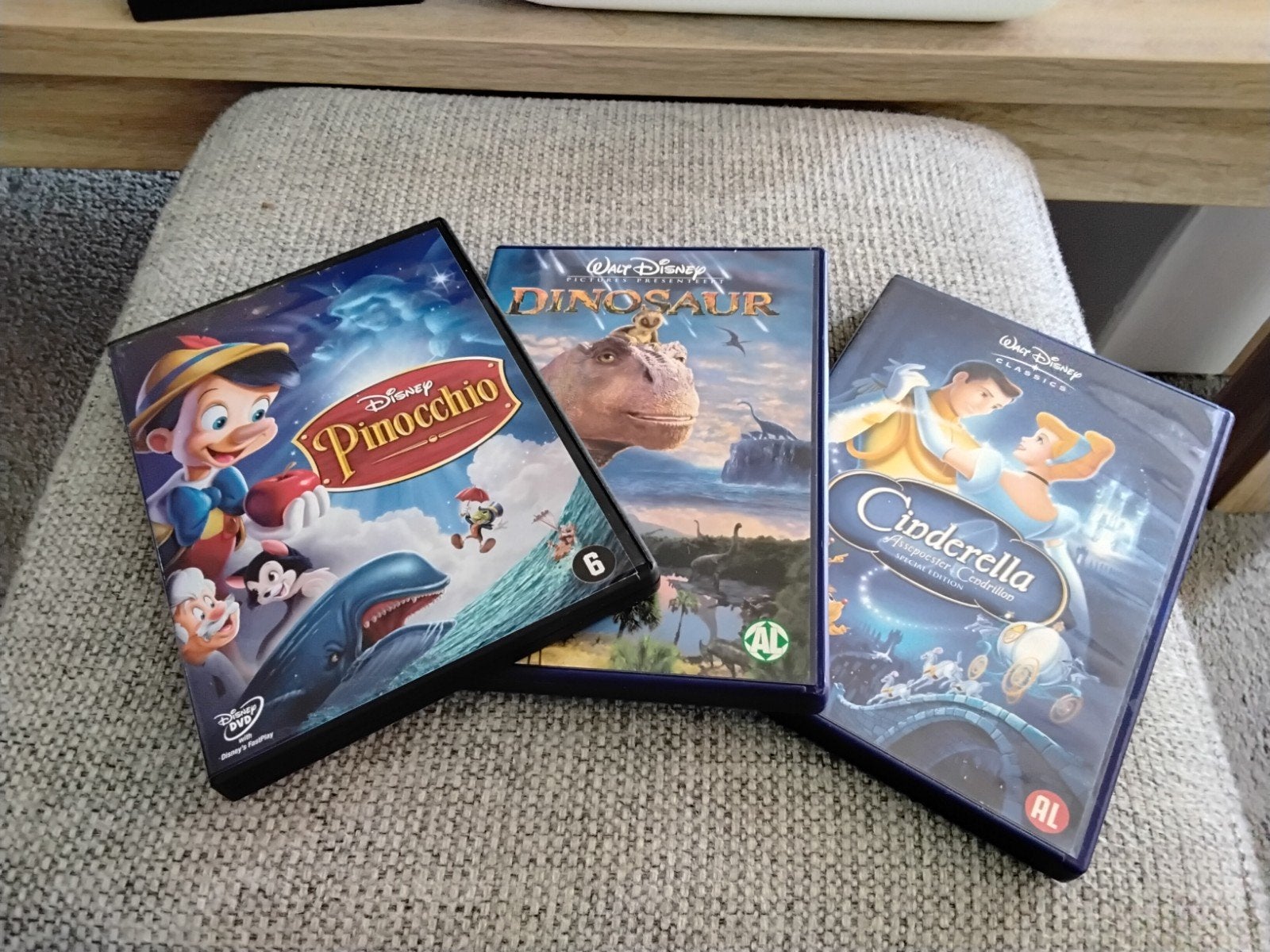 3   DISNEY CLASSICS FILMS, Alle leeftijden, Verzenden, Zo goed als nieuw, Amerikaans