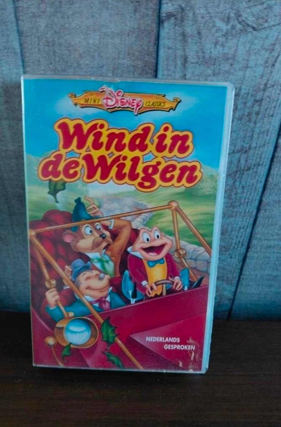 Mini Disney Classics videoband Wind in de Wilgen, Cd's en Dvd's, VHS | Kinderen en Jeugd, Gebruikt, Tekenfilm, Alle leeftijden