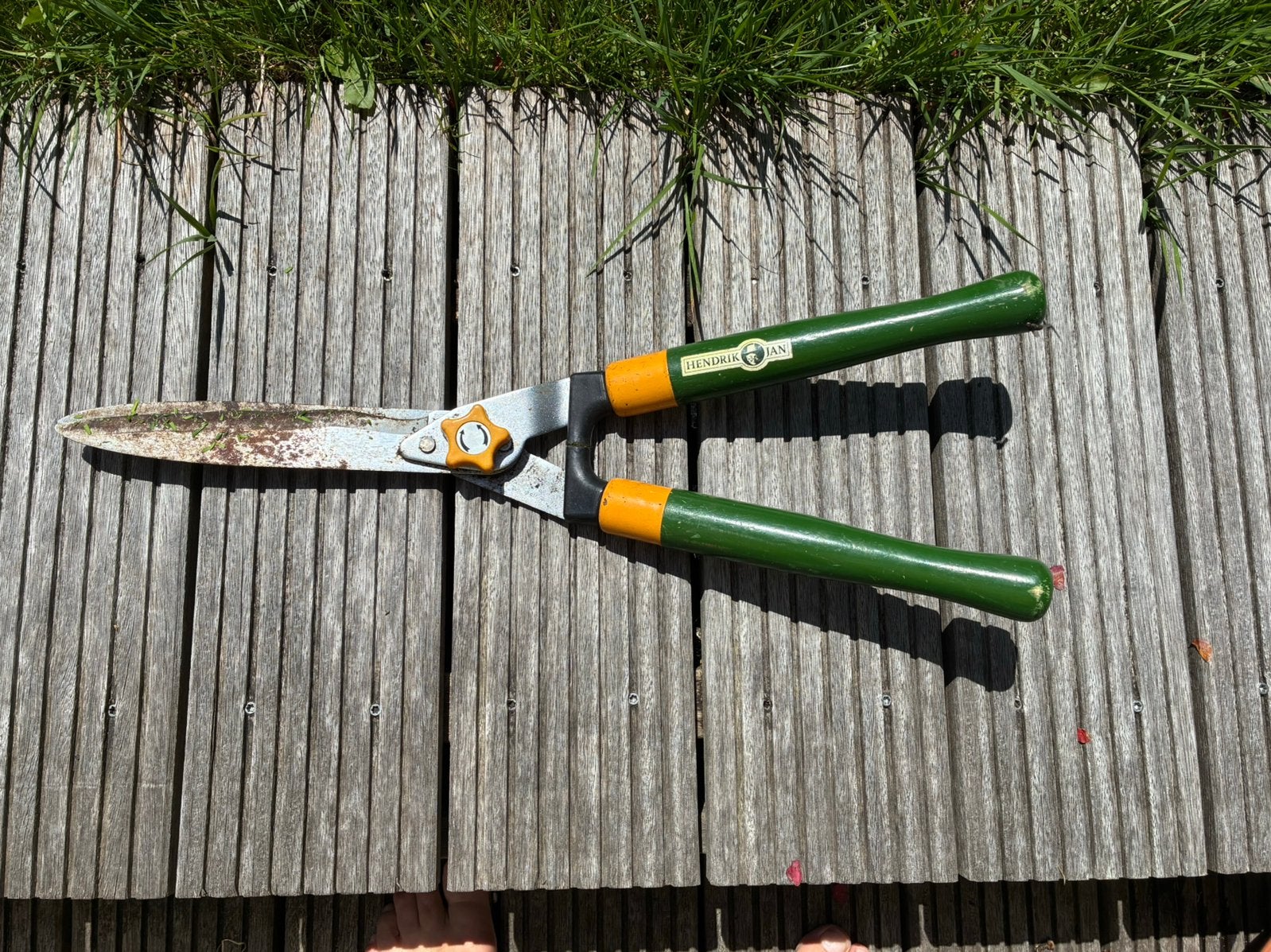 Heggeschaar, Ophalen, Gebruikt