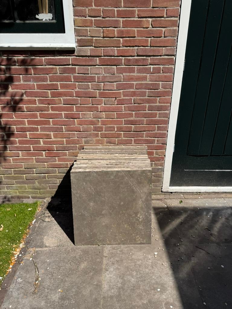 Hard steen tegels 60x60x3 (6,5m2), Tuin en Terras, Ophalen, Gebruikt, Natuursteen, Terrastegels