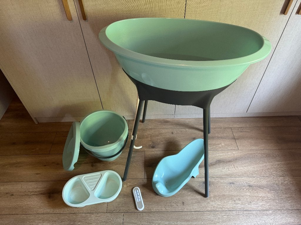 Badje, tummy tub en accessoires, Kinderen en Baby's, Badjes en Verzorging, Gebruikt, Ophalen of Verzenden, Badje, Bébé-jou