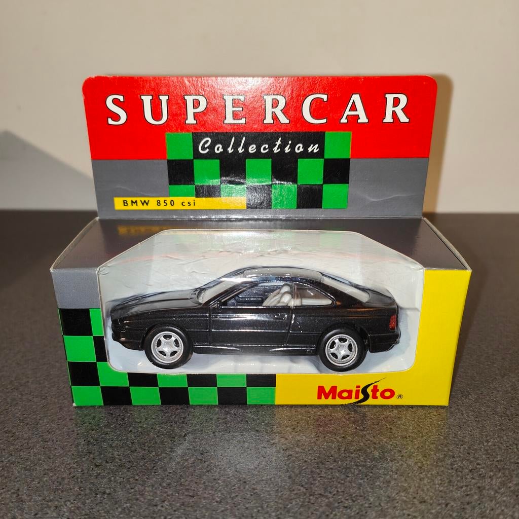 Maisto Supercar Collection BMW 850 CSi, Ophalen of Verzenden, Nieuw, Auto, Overige merken