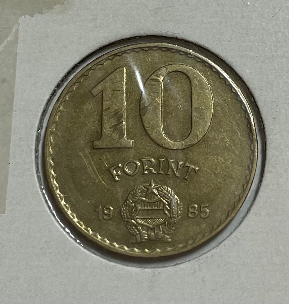 10 forint Hongarije 1985, Ophalen of Verzenden, Hongarije