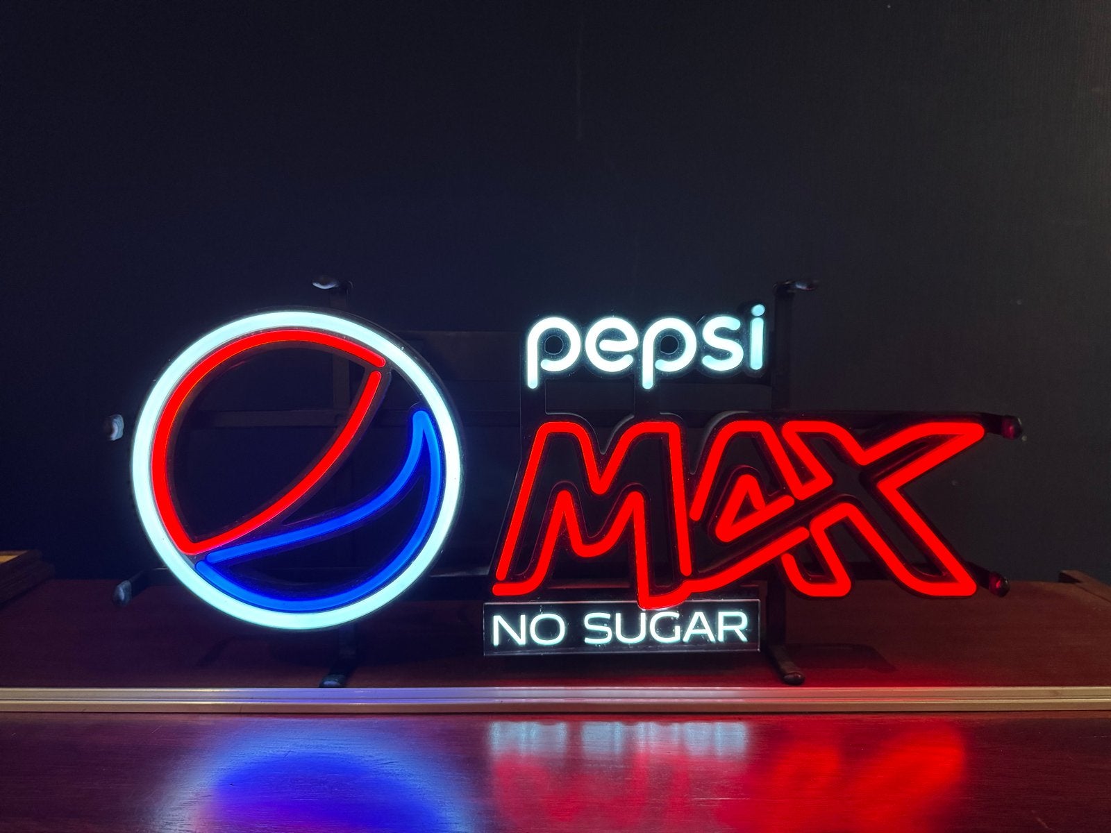 Pepsi Max Neon/LED Reclame Lamp - Dimbaar, Ophalen of Verzenden, Gebruikt, Lichtbak of (neon) lamp