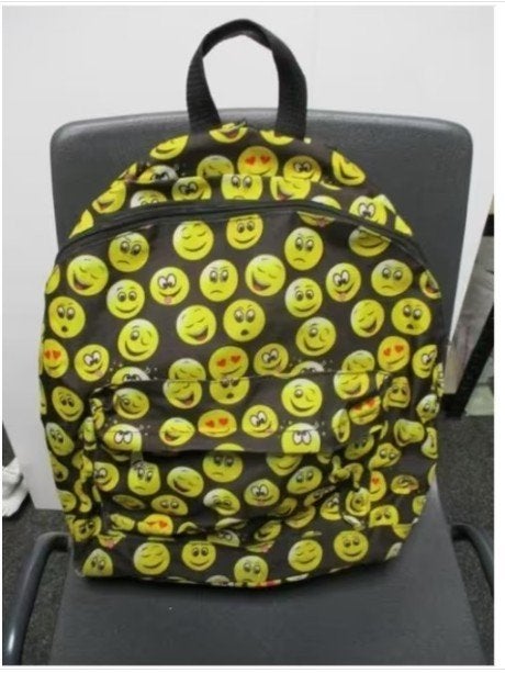 SMILEY'S GROTE RUGZAK, Ophalen of Verzenden, Gebruikt