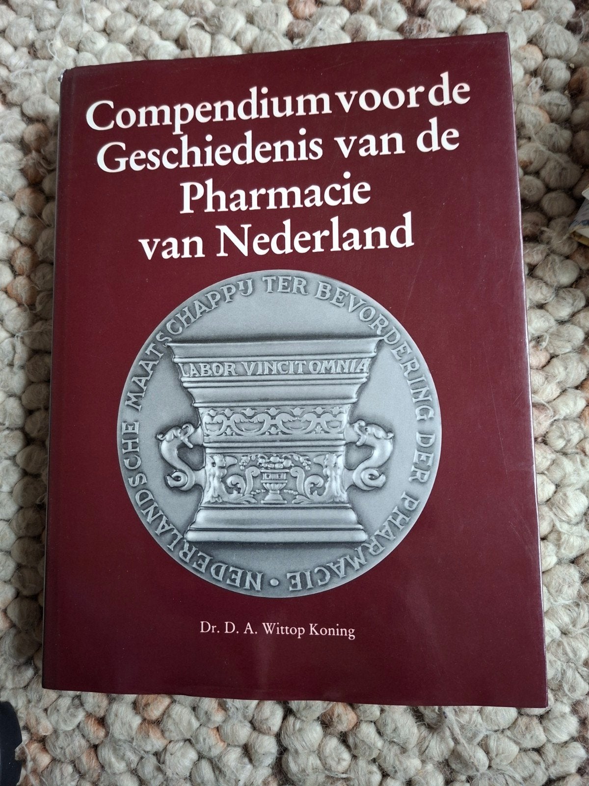 Compendium voor de Geschiedenis van de Farmacie, Ophalen of Verzenden, 20e eeuw of later, Gelezen, Dr. D. A. Wittop Koning