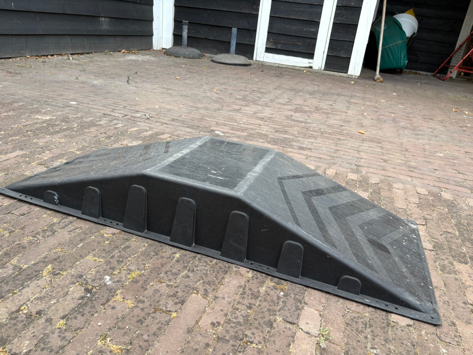 Ramp voor skateboard , stuntstep of bmx, Ophalen, Gebruikt