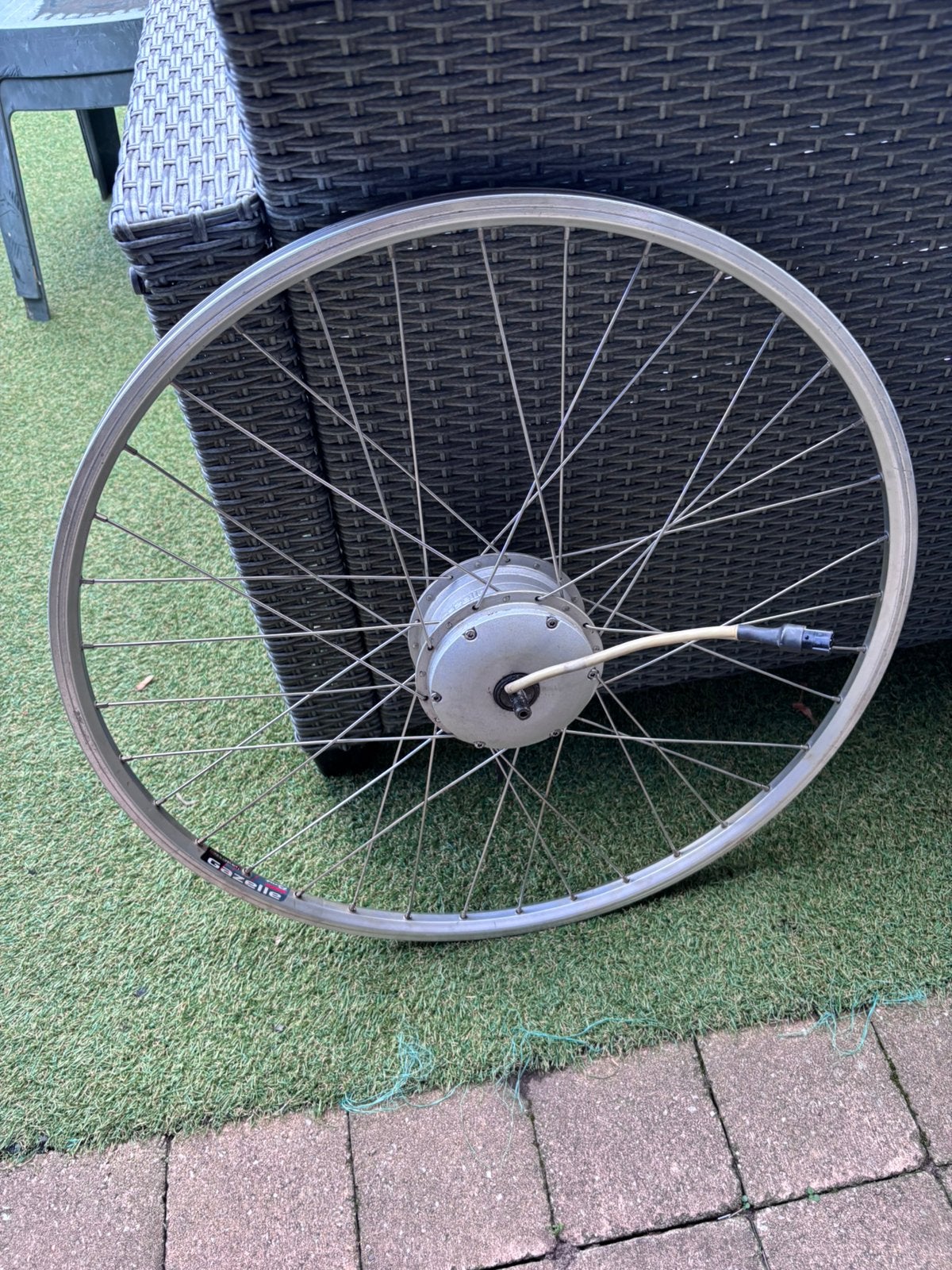 Gazelle Innergy voorwielmotor - 5 pins, Ophalen, Gebruikt, Elektrische fiets, Motor