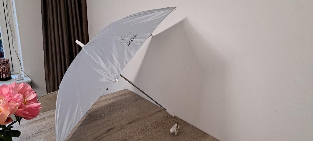 te koop licht grijze bo - camp wandelwagen paraplu 110 cm do, Nieuw, Duowagen, Ophalen of Verzenden, Kinderwagen