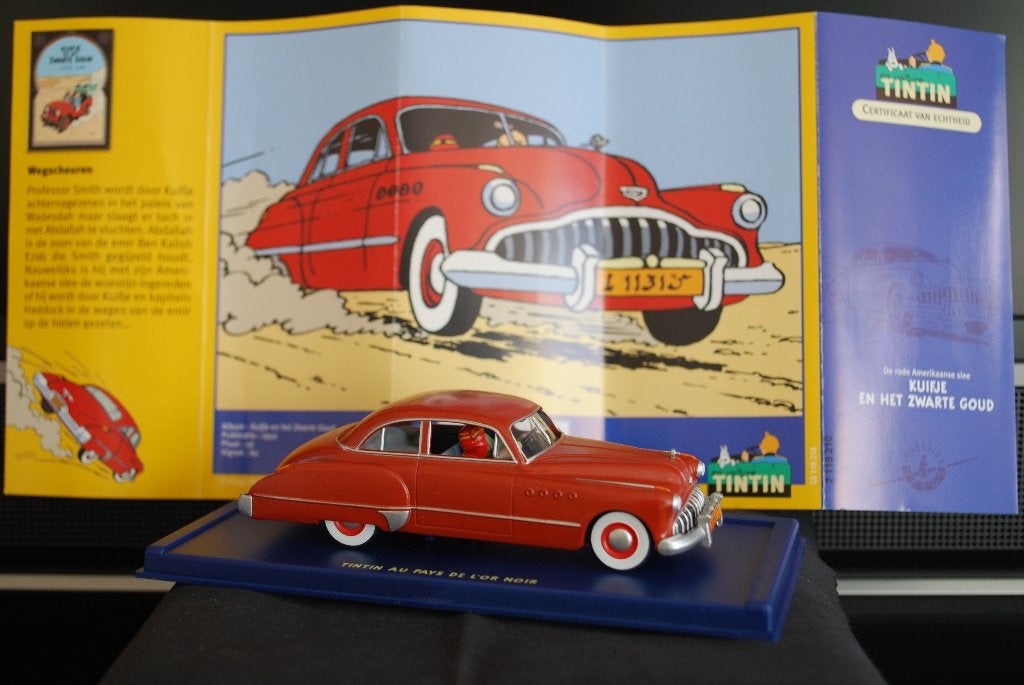 Kuifje auto No. 10 De Buick van professor Smith, Ophalen of Verzenden, Zo goed als nieuw, Auto, Overige merken