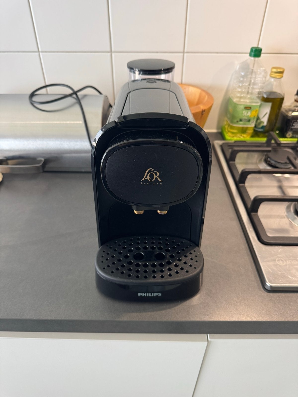 Philips L'OR Barista Koffiemachine - Zwart, Ophalen, Koffiemachine, Zo goed als nieuw, 1 kopje