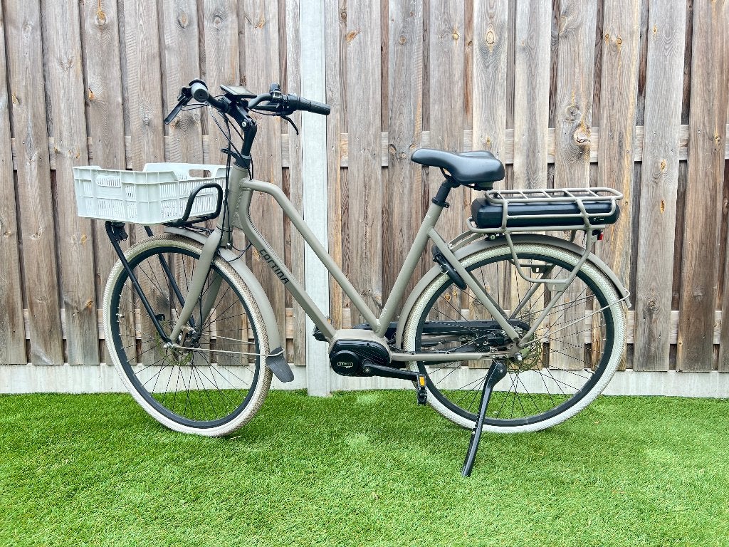 E-bike Cortina E-Foss 57” elektrische fiets np €3000,-, Ophalen, Zo goed als nieuw, Cortina, 50 km per accu of meer