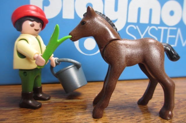 boerderij 4647 jongetje met veulen 100% compleet, Ophalen of Verzenden, Zo goed als nieuw