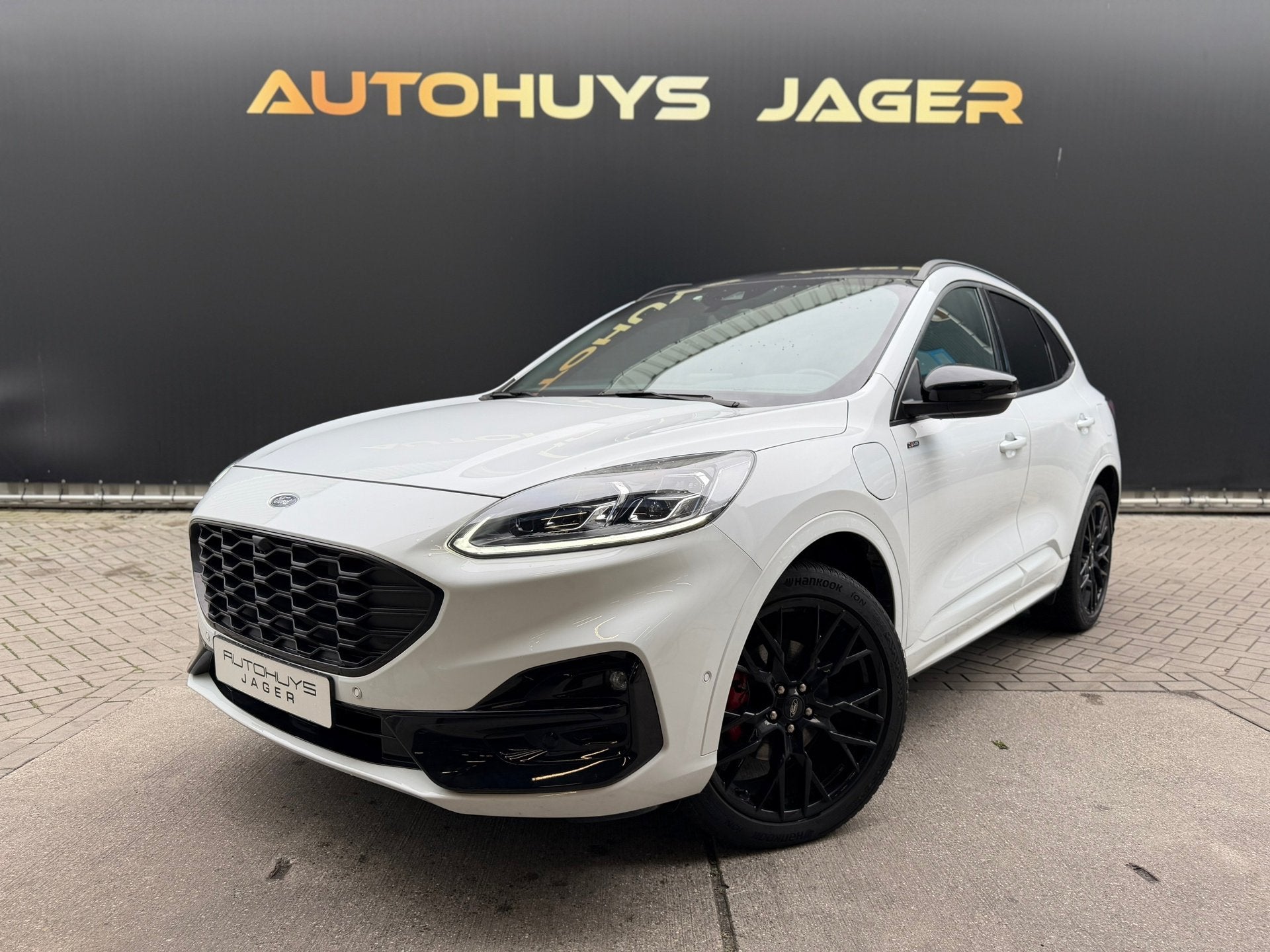Ford Kuga 2.5 PHEV ST-Line X Automaat Trekhaak Camera Navi S, Auto's, Dealer onderhouden, Gebruikt, Zwart, 4 cilinders
