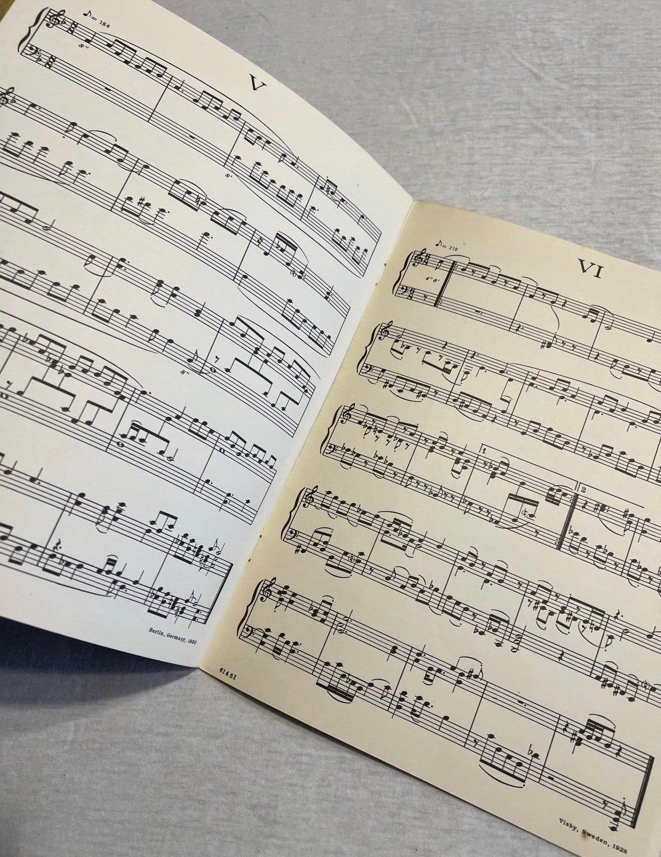 Sursum Corda Yury Arbatsky Voor pijporgel 1955 notenboek oud, Ophalen of Verzenden, Zo goed als nieuw, Artiest of Componist