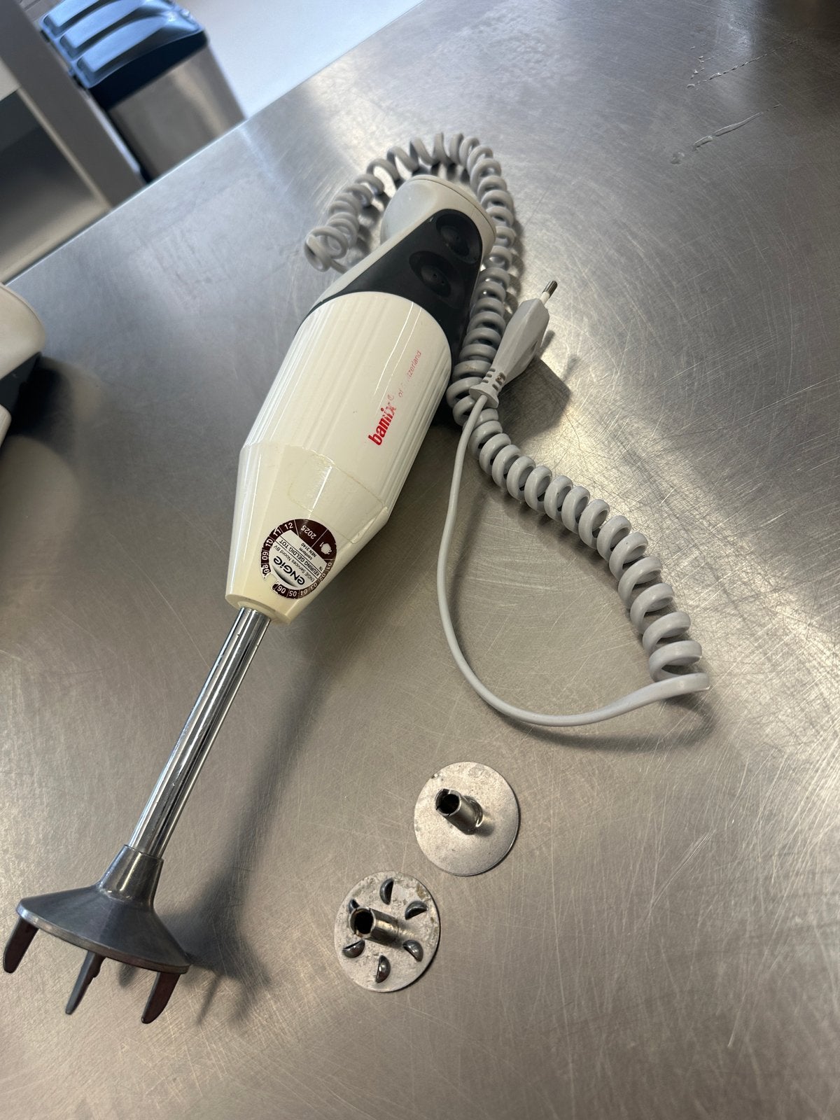 Bamix Staafmixers - Professionele Kwaliteit, Minder dan 1 liter, Verzenden, Gebruikt, 2 snelheden