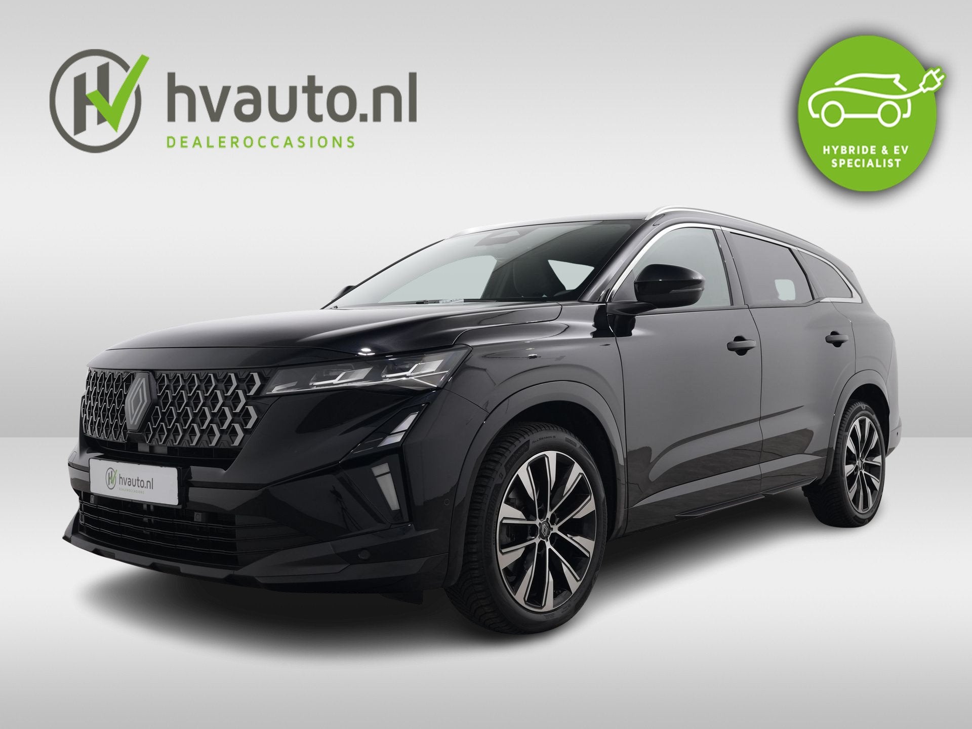 Renault Espace E-TECH FULL HYBRID 200PK TECHNO 7-PERS. | Pac, Auto's, Gebruikt, 1199 cc, Zwart, Bedrijf