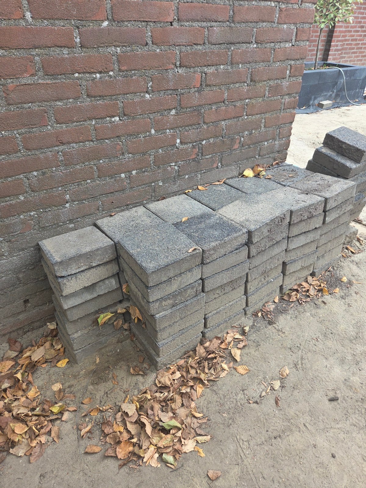 Gebruikte betontegels - Ideaal voor terras of pad, Ophalen, Gebruikt, Minder dan 5 m², Beton