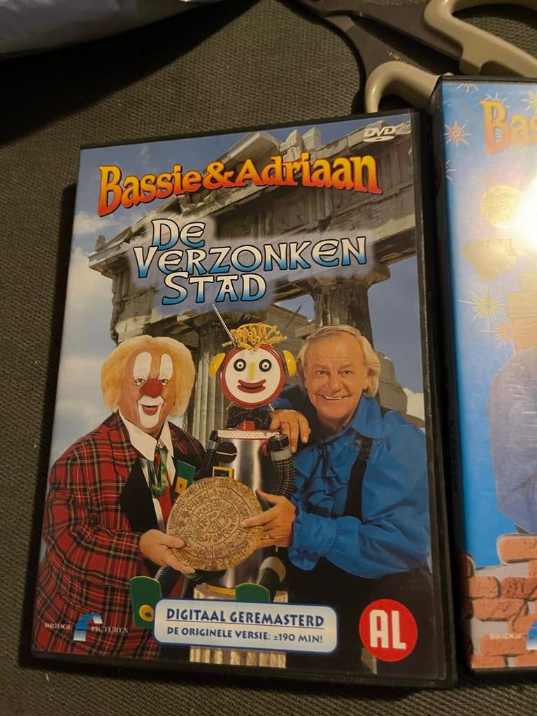 Bassie & Adriaan: De Verzonken Stad DVD - Digitaal Geremaste, Avontuur, Gebruikt, Alle leeftijden, Ophalen of Verzenden