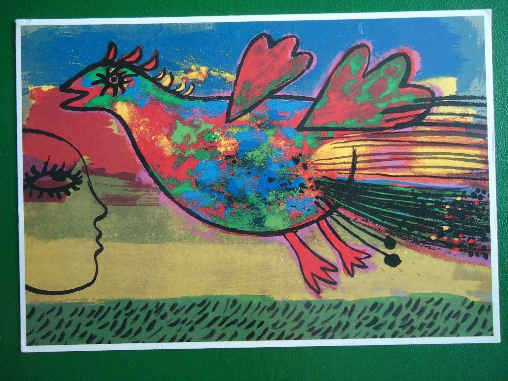 (1915) Kunstkaart: CORNEILLE / Mozart Vogel, Verzenden, 1980 tot heden, Gelopen