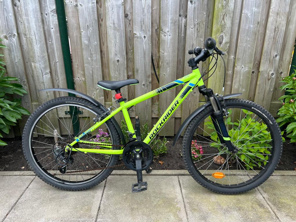 B’twin Rockrider st 500. 24 inch, Fietsen en Brommers, Ophalen, Zo goed als nieuw, 24 inch, Versnellingen