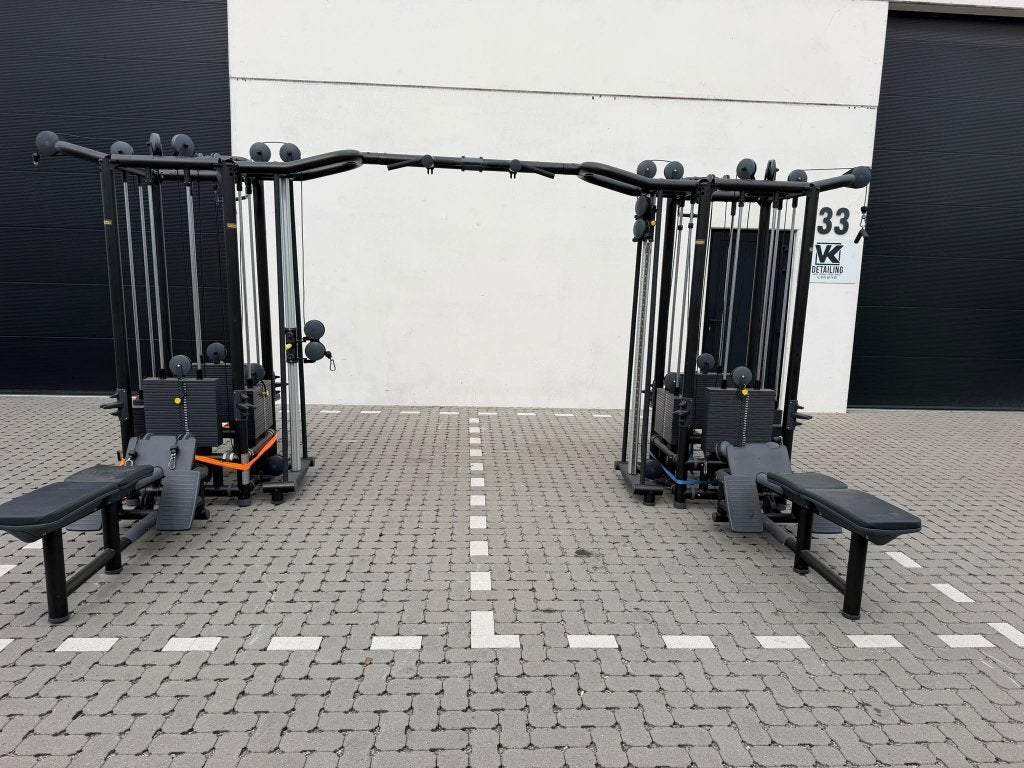 Technogym Cable Station MJ8 met Lat Pulldown en Seated Row, Ophalen, Zo goed als nieuw, Benen, Overige typen