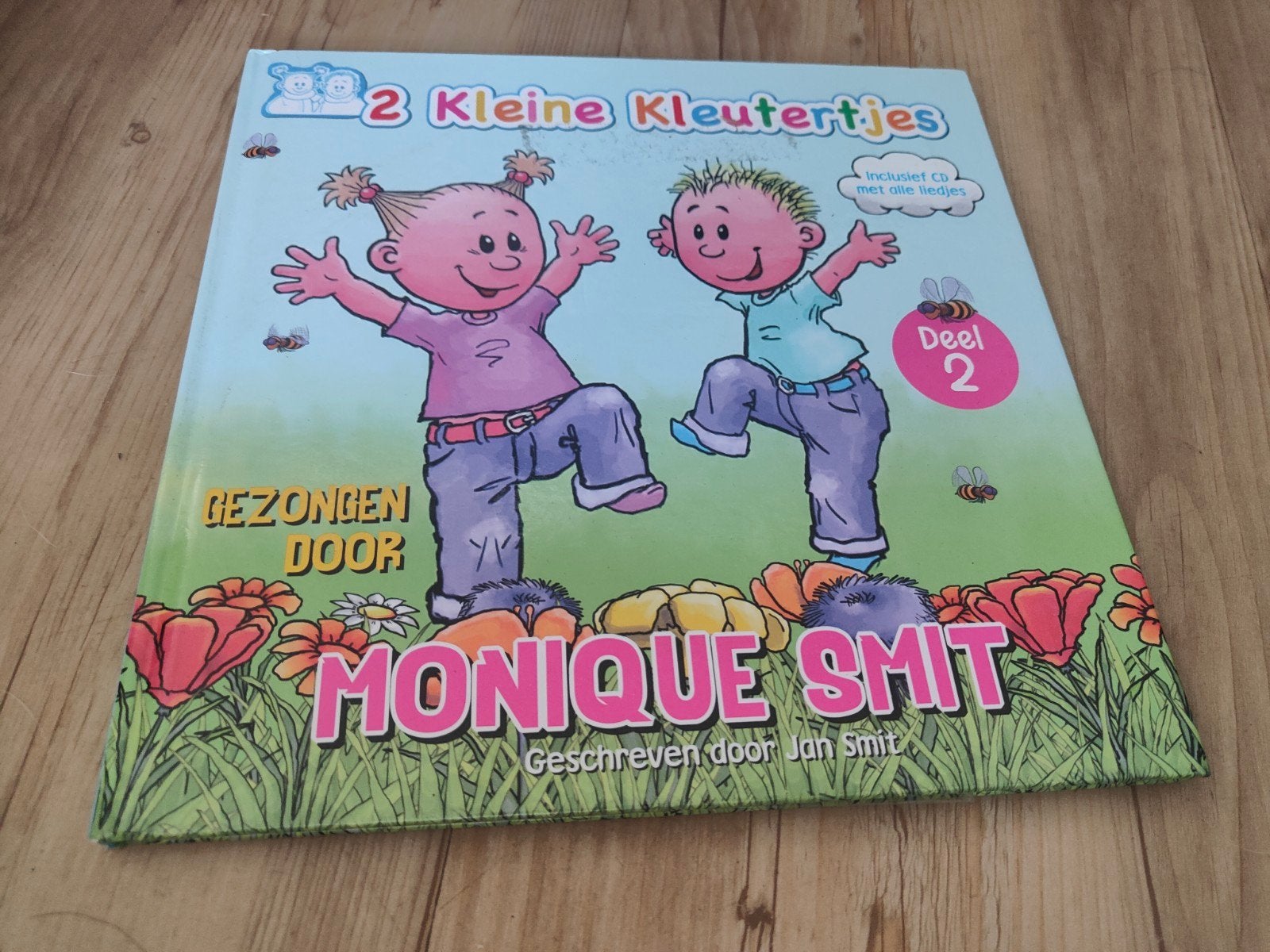 2 Kleine Kleutertjes Deel 2 - Boek met CD Monique Smit, Ophalen of Verzenden
