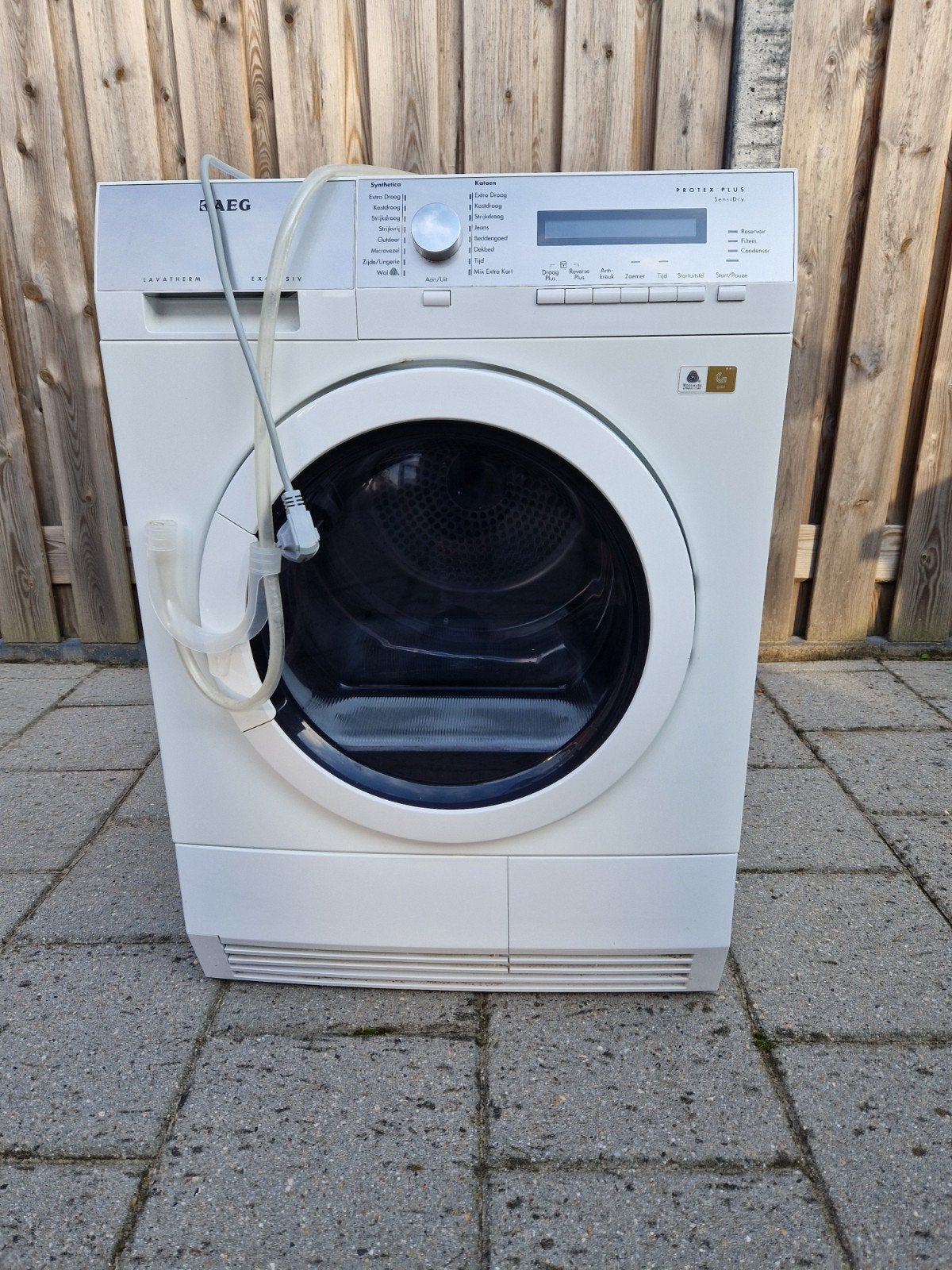 AEG Lavatherm Protex Plus Sensidry warmtepompdroger, Witgoed en Apparatuur, Wasdrogers, Ophalen, Gebruikt, Overige typen, 8 tot 10 kg
