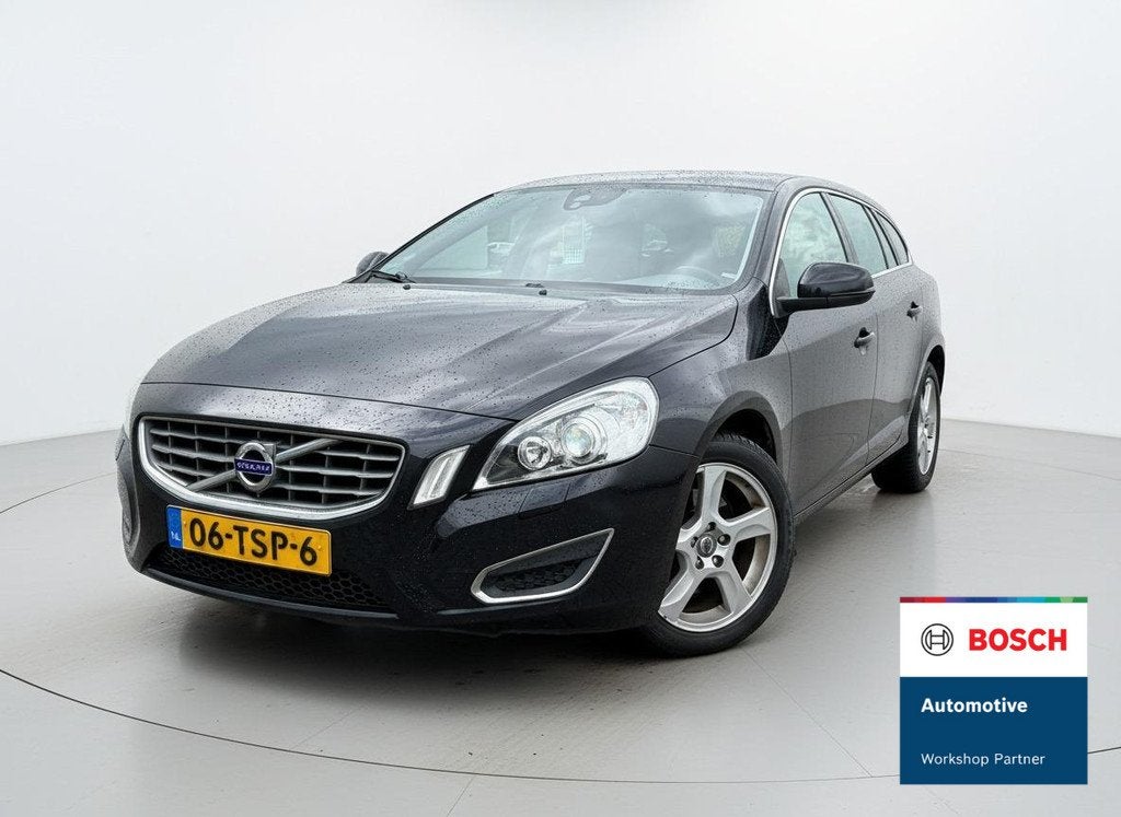Volvo V60 1.6 T3 Summum LEER - STOELVERWARMING - MEMORY - NA, Voorwielaandrijving, Gebruikt, 4 cilinders, 150 pk