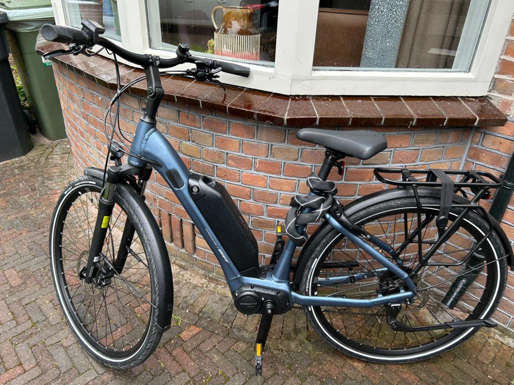 Zo goed als nieuwe Giant Expression ebike Navy maat S, Ophalen, Zo goed als nieuw, Overige merken