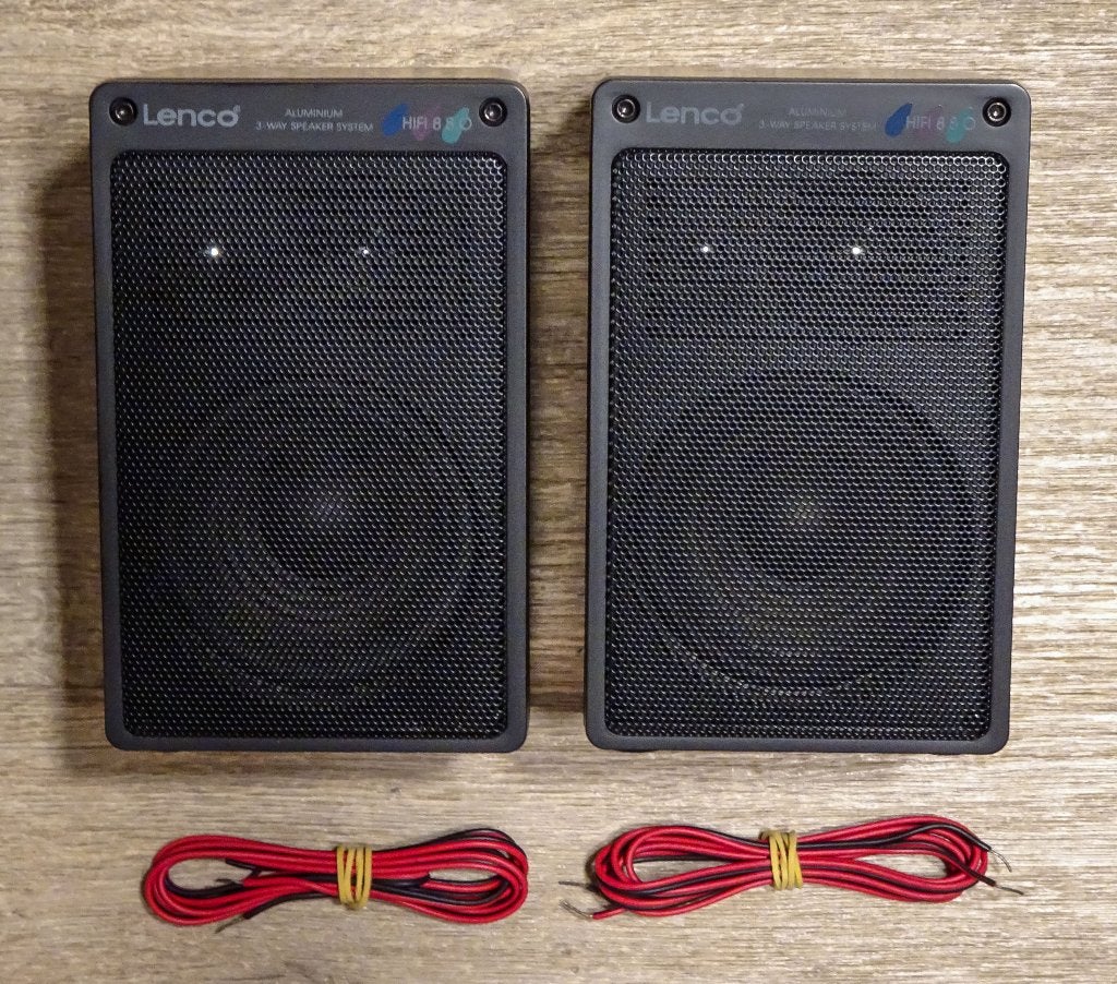 Compacte speakers Lenco HIFI 880, Audio, Tv en Foto, Gebruikt, 60 tot 120 watt, Boekenplank luidspreker, Ophalen
