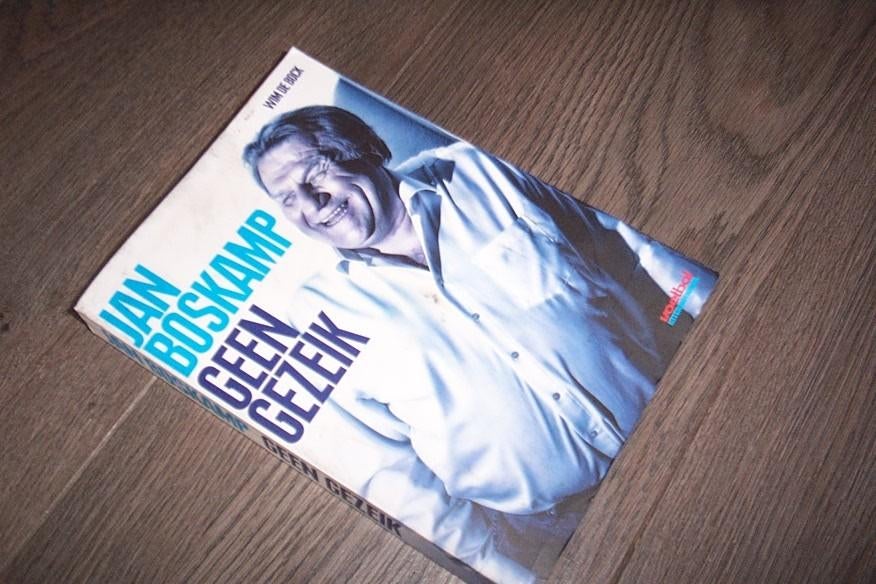 Boek van JAN BOSKAMP (geen gezeik)  schrijver wim de bock, Ophalen of Verzenden, Gelezen, Watersport en Hengelsport