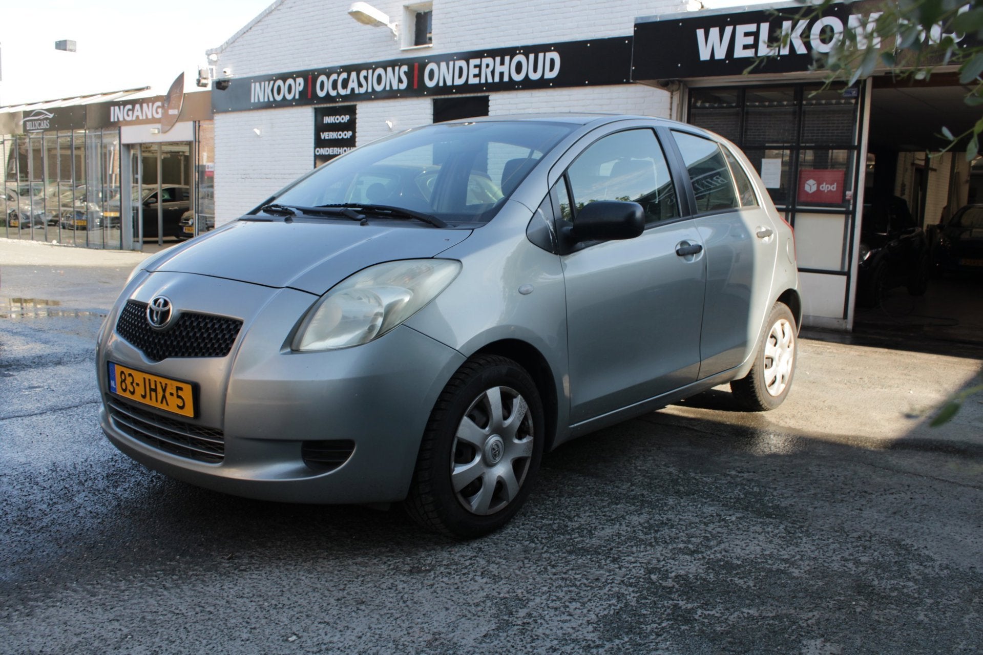 Toyota Yaris 1.3 VVTi Terra / AIRCO / APK NIEUW, Auto's, Voorwielaandrijving, Stof, Zwart, 4 cilinders