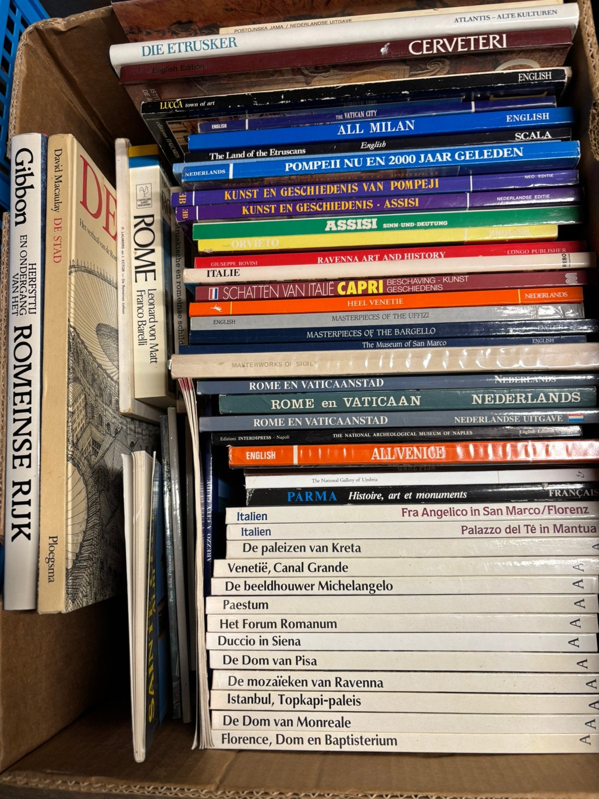 Kunstgeschiedenis van Italië ea, Ophalen, Gelezen