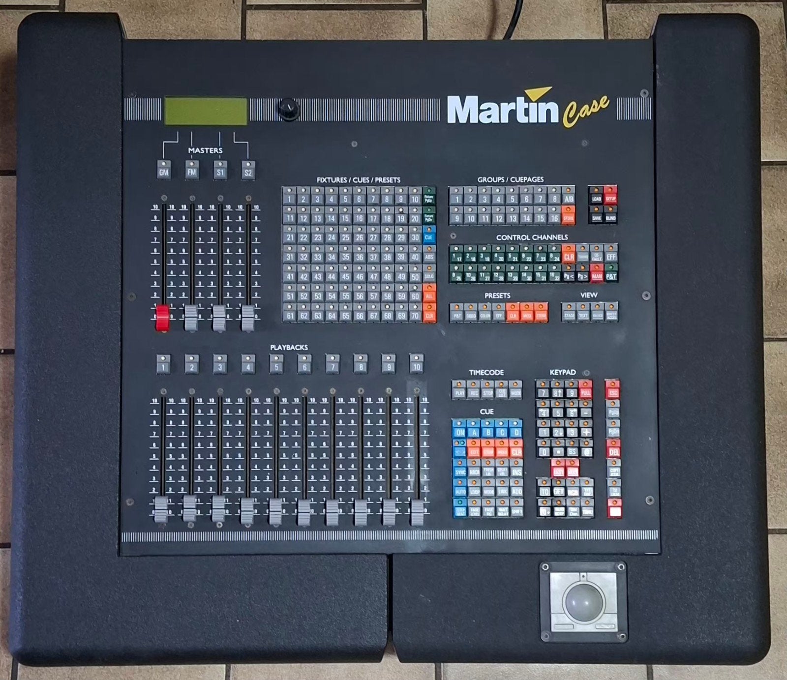 Martin Case Pro I CTRL dMX met flightcase, Muziek en Instrumenten, Mengpanelen, Gebruikt, Ophalen