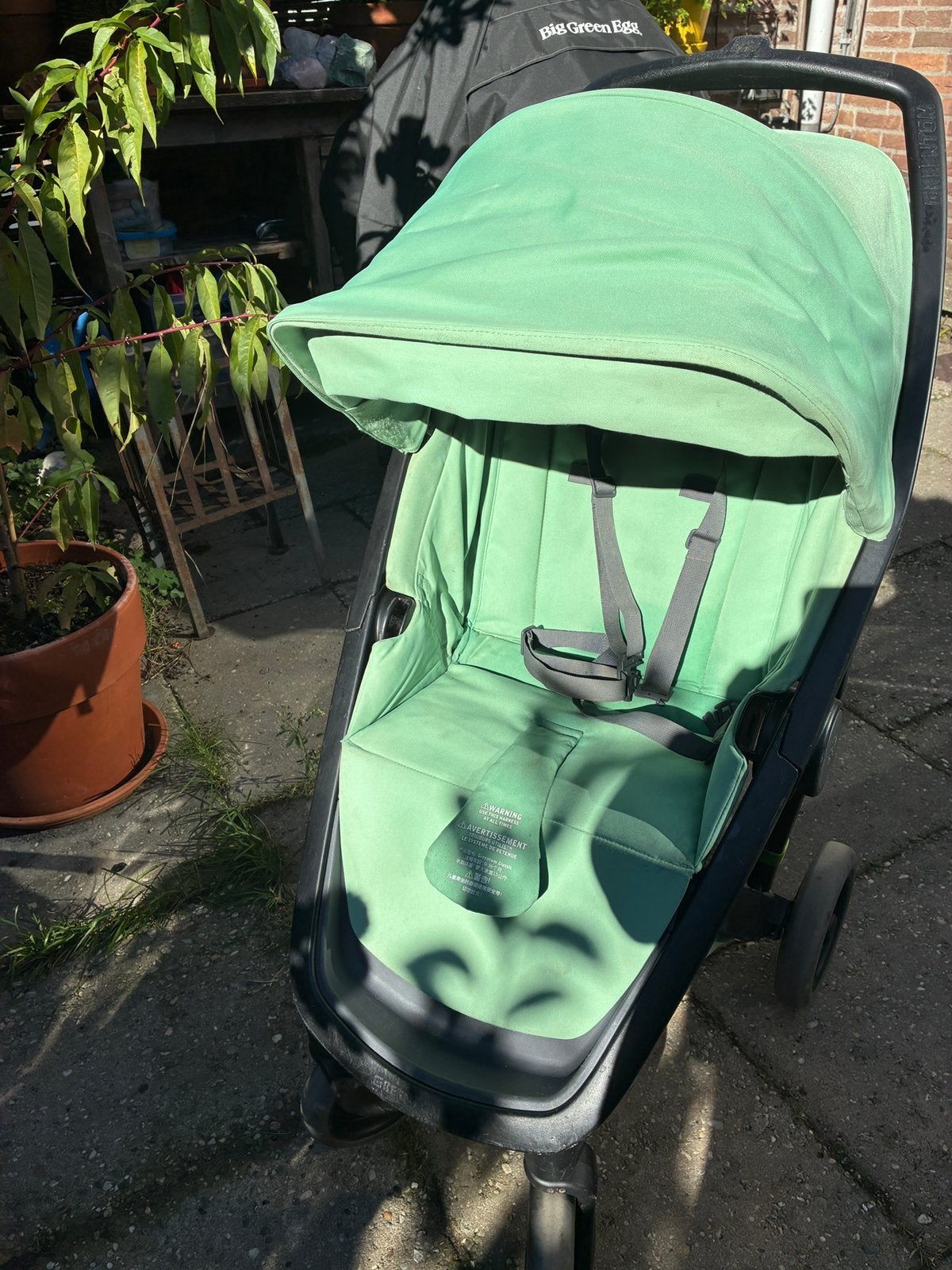 Greentom buggy licht groen, Ophalen, Gebruikt, Overige merken, Verstelbare rugleuning