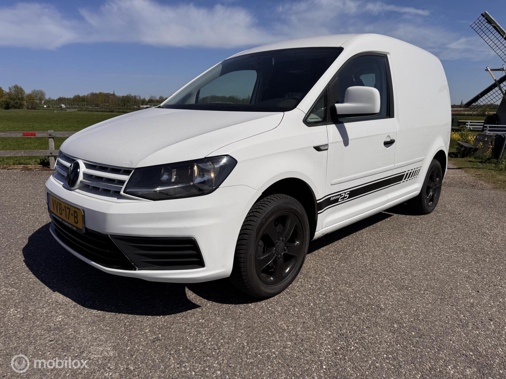 Volkswagen Caddy Bestel 2.0 TDI 180 PK, Auto's, Voorwielaandrijving, 1373 kg, 4 cilinders, Wit