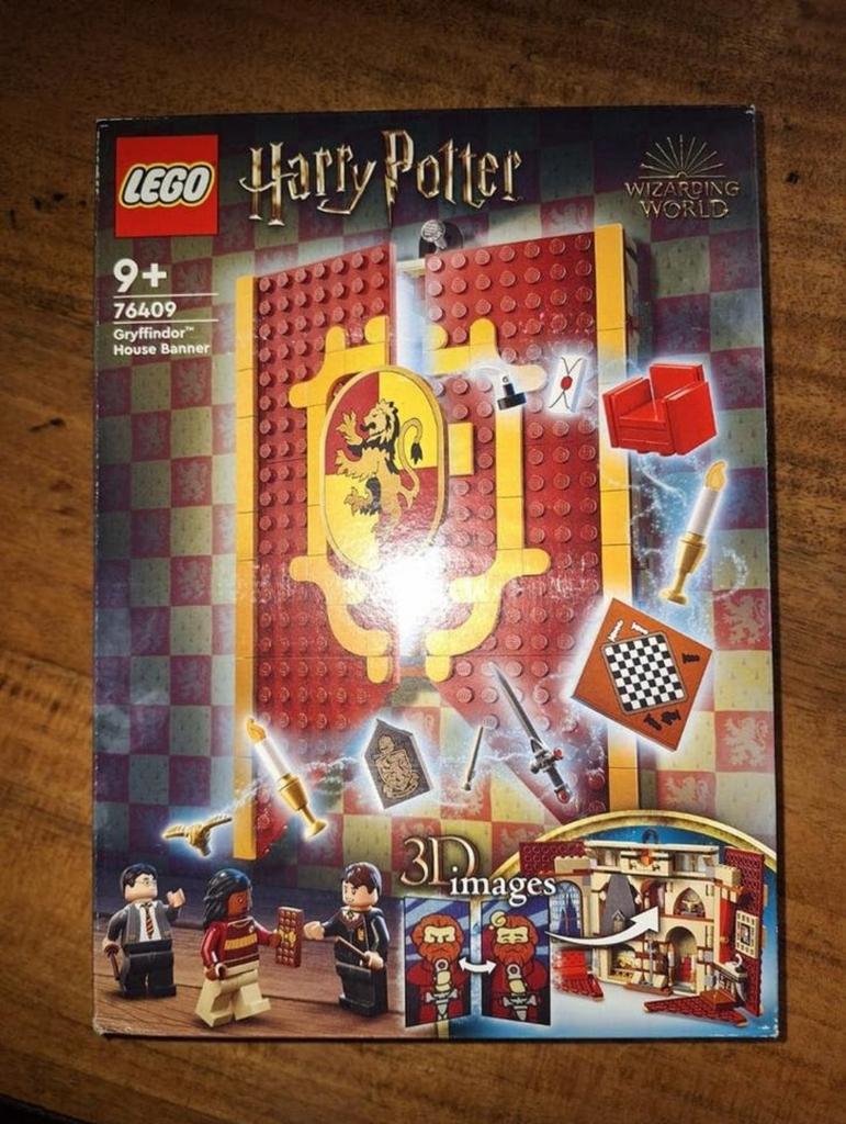 LEGO Harry Potter Griffoendor Huisvaandel 76409, Ophalen of Verzenden, Nieuw