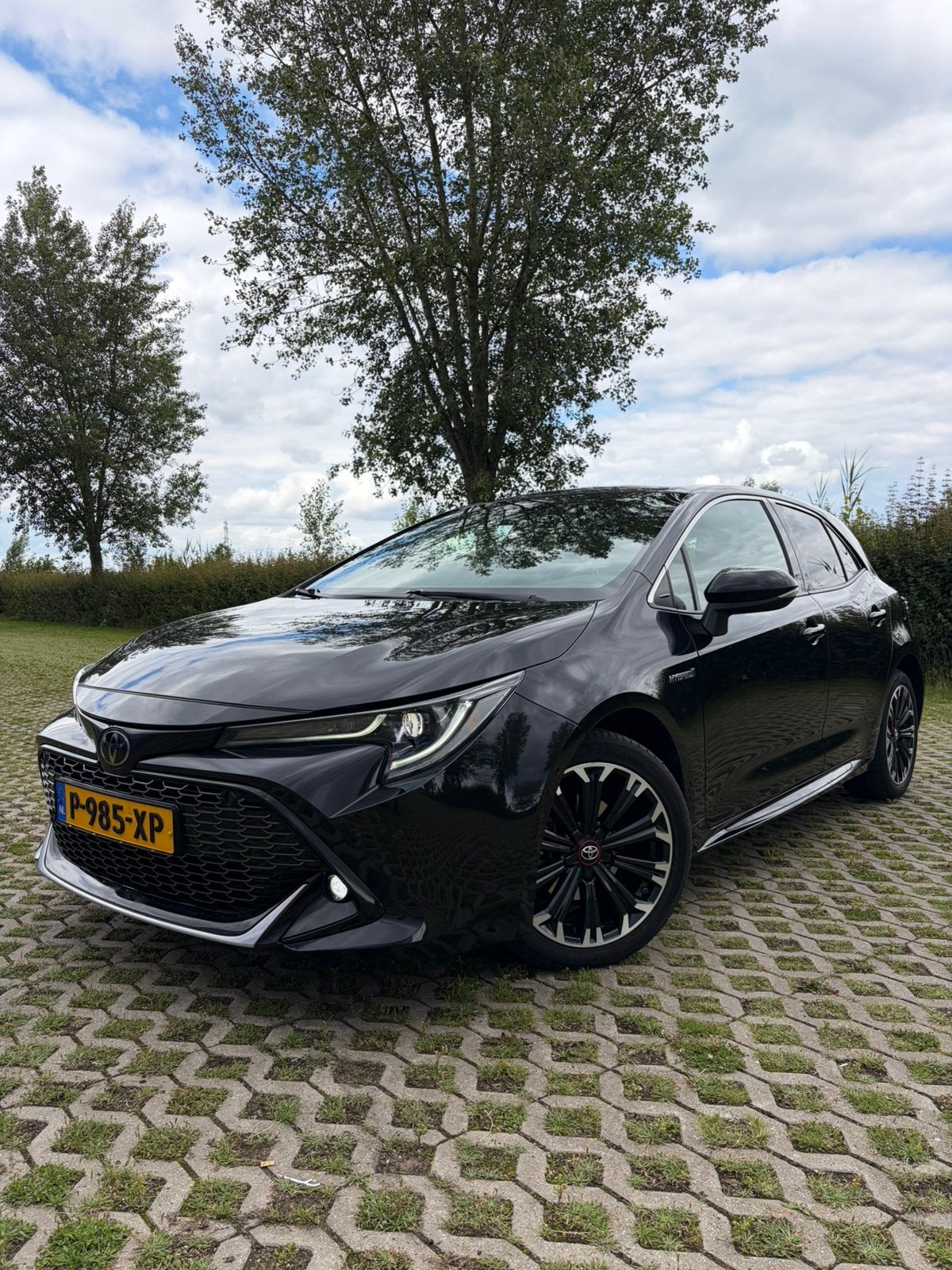 Toyota Corolla 1.8 Hybrid 122pk CVT 2022 Zwart, Auto's, 450 kg, 750 kg, Corolla, Zwart