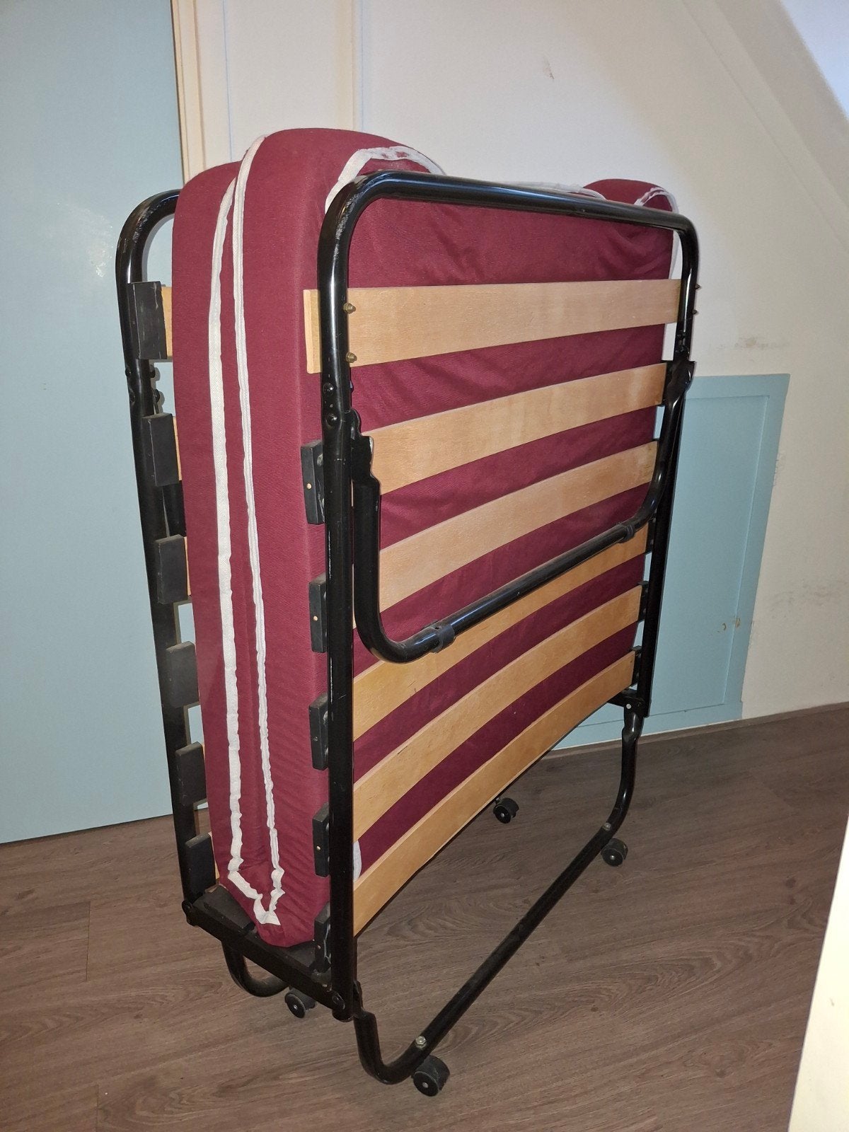 Opklapbed, Ophalen, Gebruikt, 90 cm, Eenpersoons