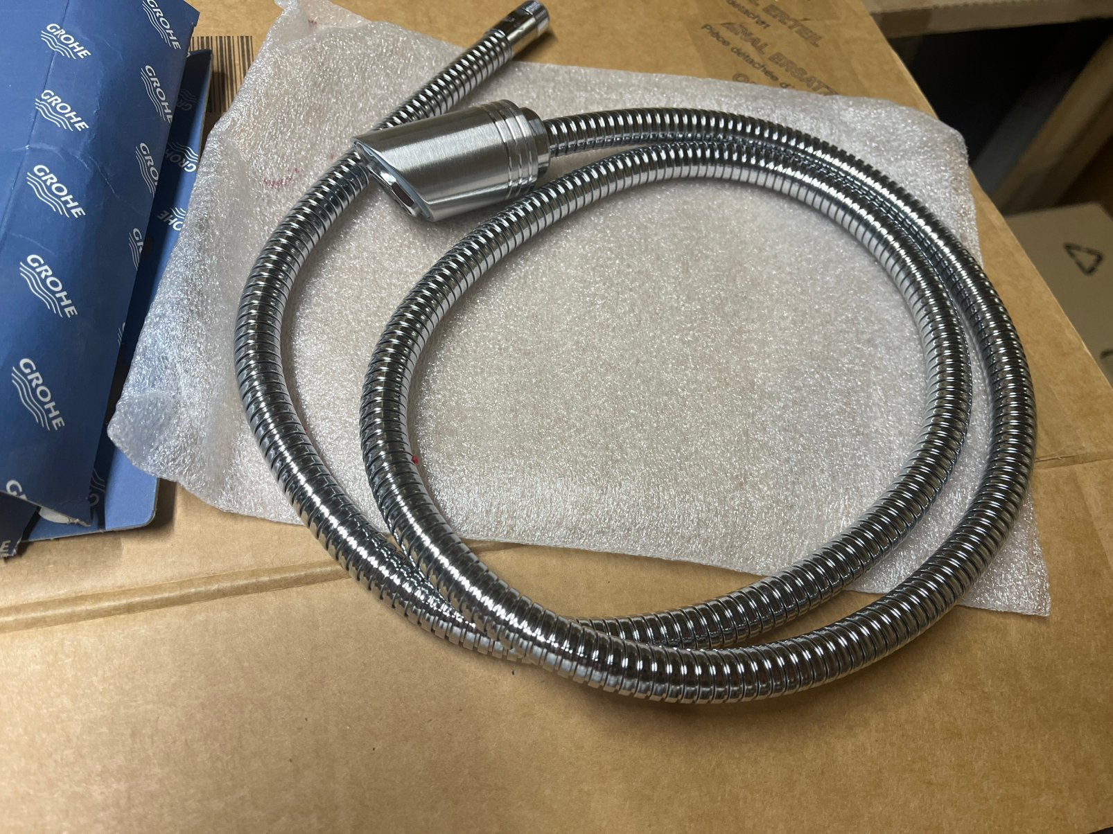 Grohe uitrekbare slang nr 46246sdo, Doe-het-zelf en Verbouw, Ophalen of Verzenden, Zo goed als nieuw, Rvs, Douche