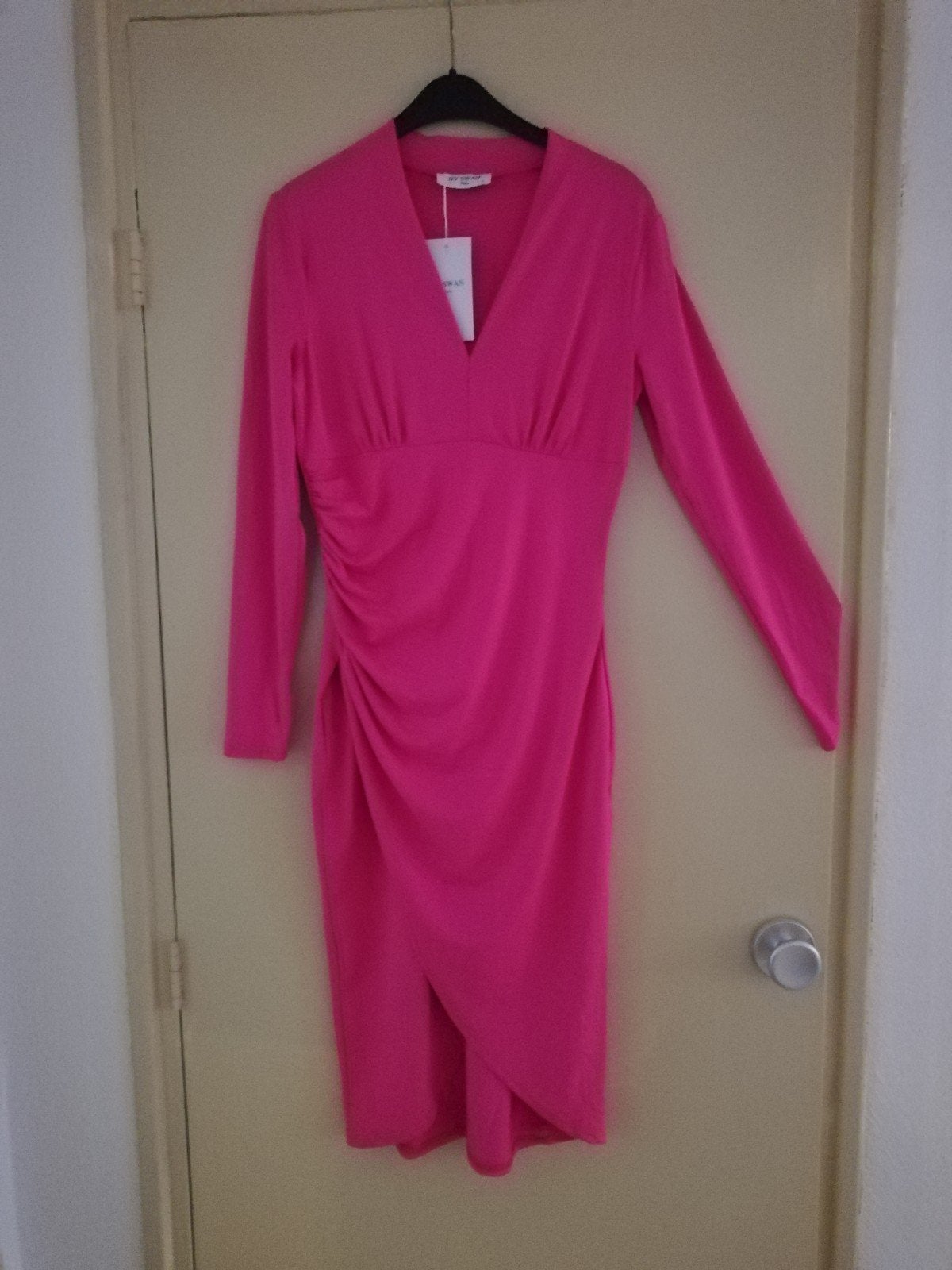 Jurk, Ophalen of Verzenden, Zo goed als nieuw, Zwart, Boven de knie