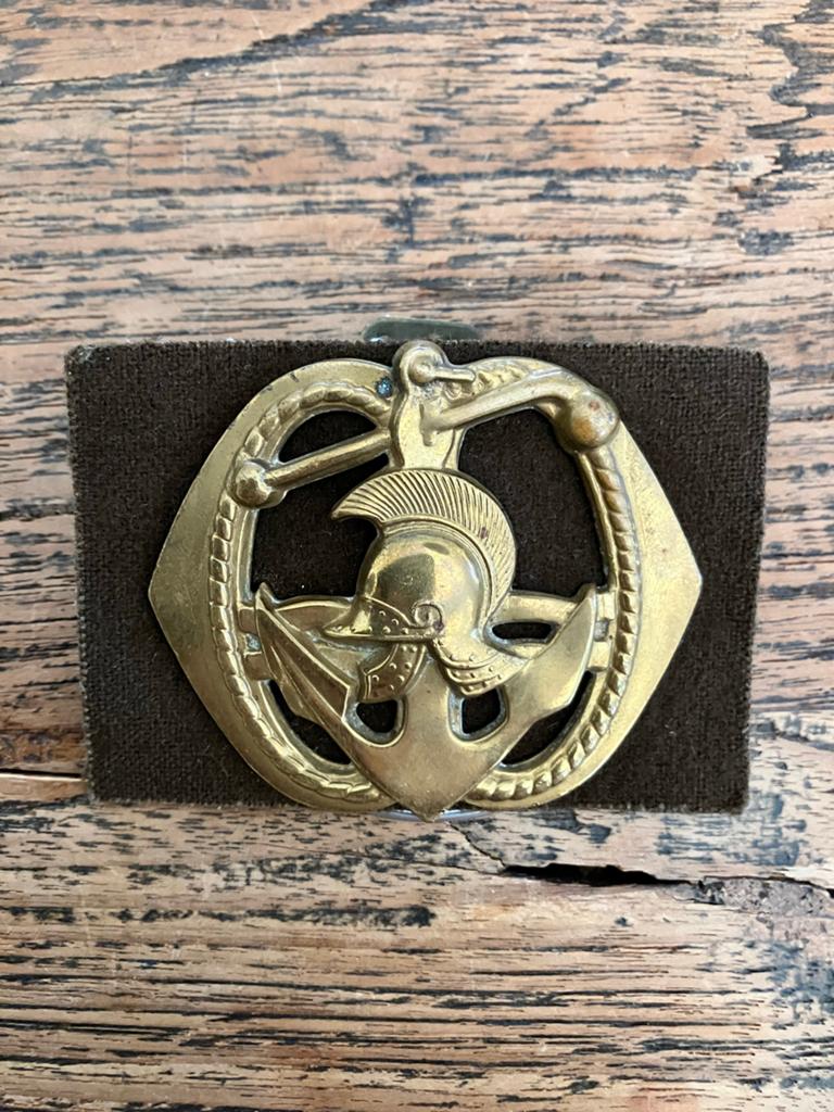 Militair embleem Genie- Landmacht, Ophalen of Verzenden, Marine, Overige gebieden, Embleem of Badge