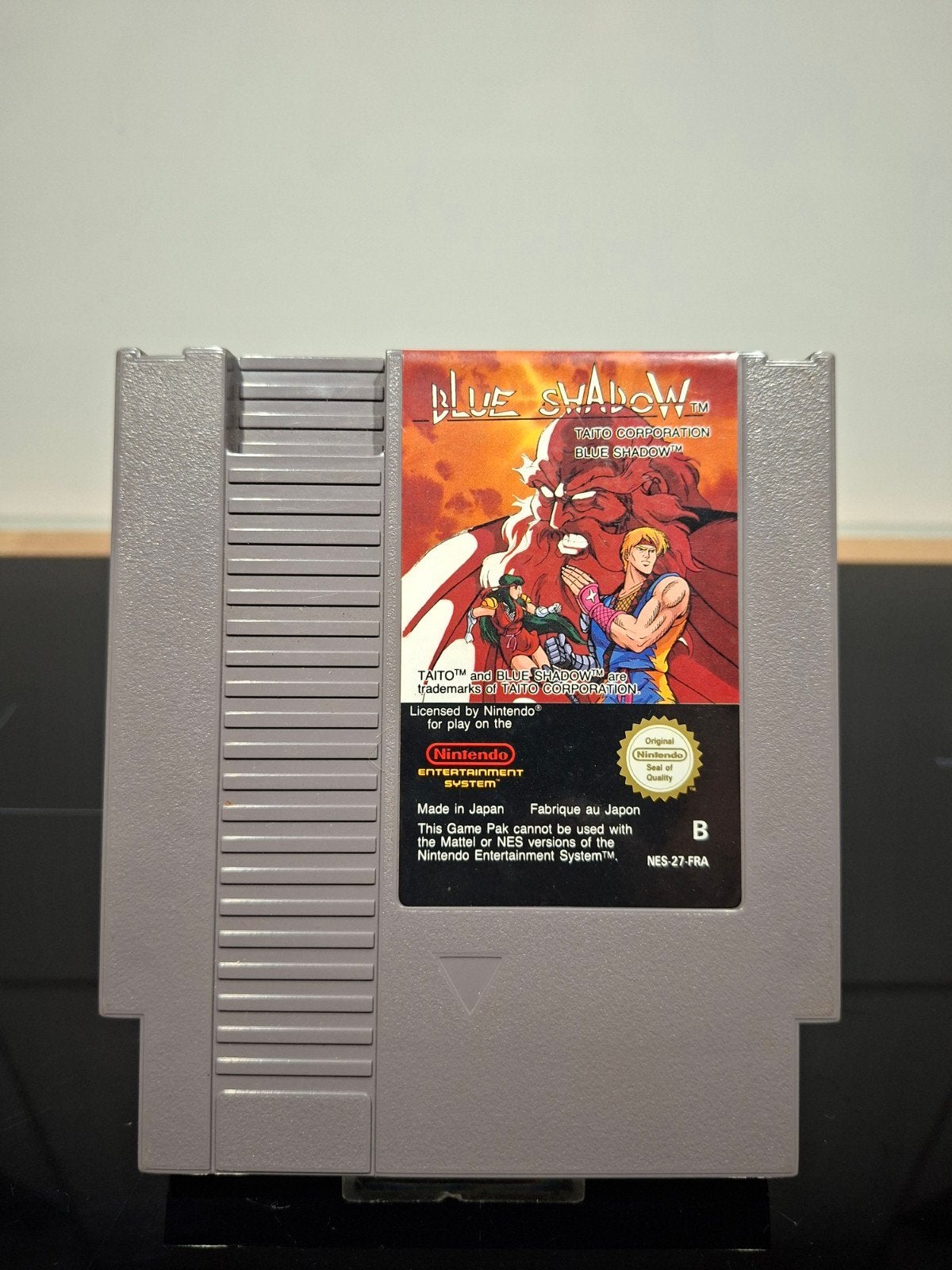 Blue Shadow NES Game Cartridge, Spelcomputers en Games, Games | Nintendo NES, Gebruikt, Avontuur en Actie, 1 speler, Vanaf 7 jaar